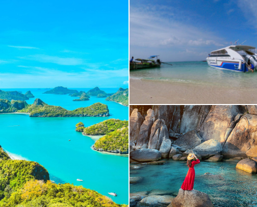 Thailand travel🧳 cover photo collage
