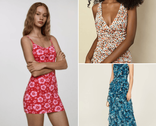 Dresses👗 cover photo collage