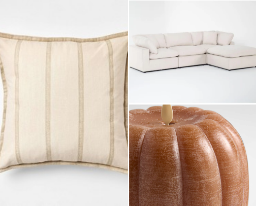 Fall home decor cover photo collage