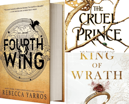 Trending on Booktok cover photo collage