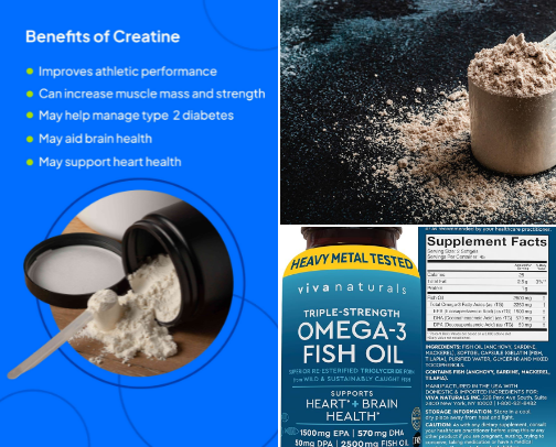 My Go-To Fitness Supplements for Real Results cover photo collage