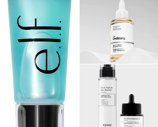 Favorite Beauty Products cover photo collage