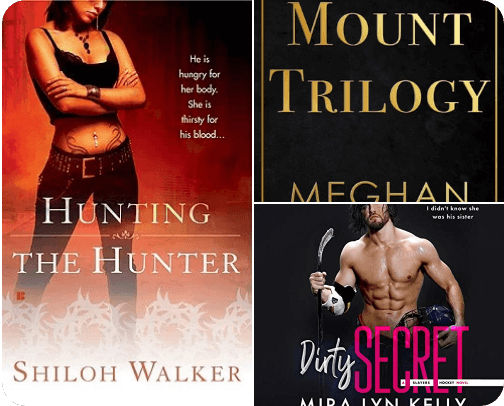 5 Star 🌟 All Time Fav Romance Books cover photo collage