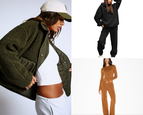 Comfy faves cover photo collage