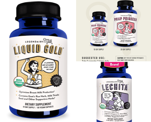 ✨ My Go-To Supplements for Busy Breastfeeding Moms cover photo collage