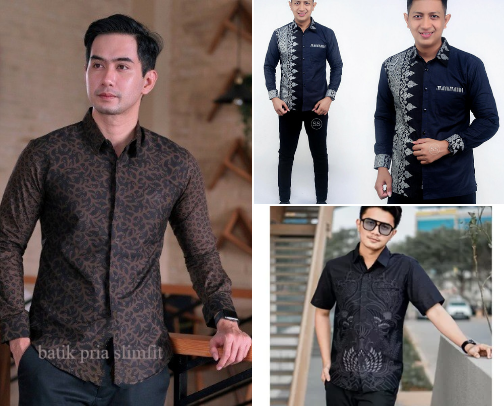 "Appear Elegant & Classy! The Best Batik Shirt Choices for Every Occasion" cover photo collage