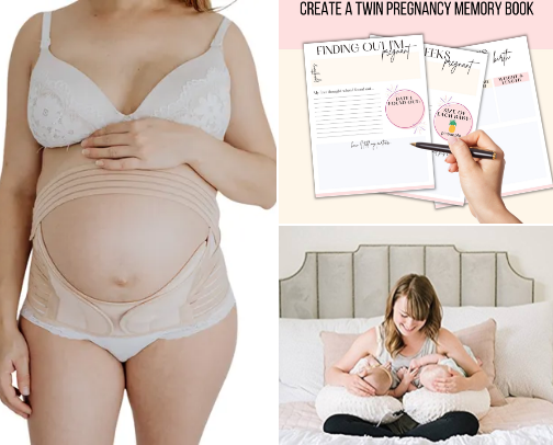 Expecting Twins cover photo collage