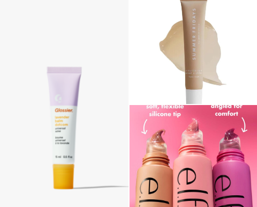 fav lip products ˖ . ݁𝜗𝜚. ݁₊ cover photo collage
