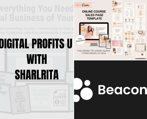 💸 Digital Income Resources cover photo collage