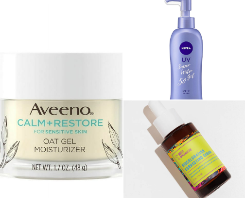 Skincare Faves For Acne-Prone + Combination Skin cover photo collage