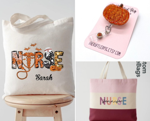 Nurse accessories cover photo collage