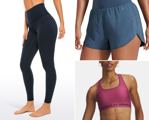 Favorite Workout Gear 💪 cover photo collage