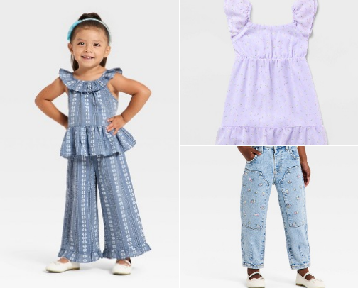 ☀️New Target Spring Toddler/Kids Clothing ☀️ cover photo collage