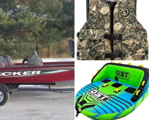 Texas Boating Fun in the Sun! cover photo collage