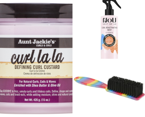 Natural Hair Care & Styling Must Haves cover photo collage