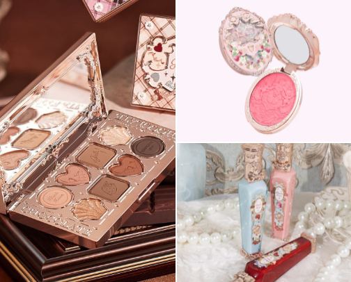 Makeup fairytale cover photo collage