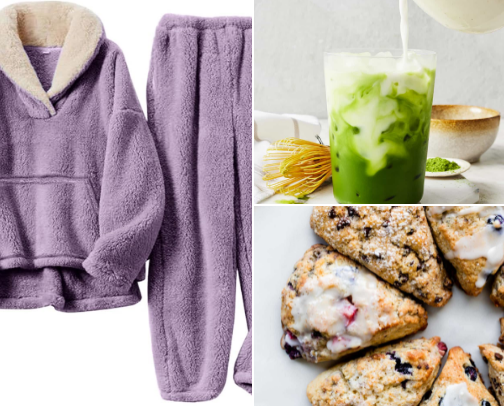 Cold weather fashion cover photo collage
