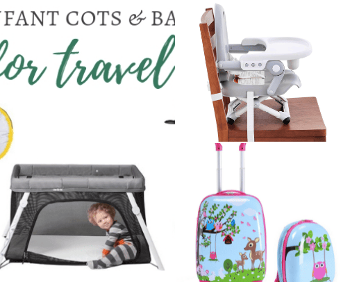 Must Haves when travelling with toddlers cover photo collage