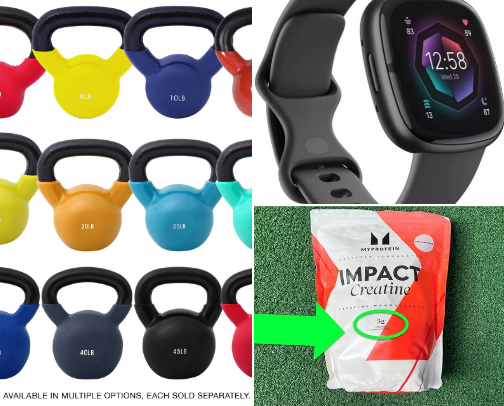 Gifts for Fitness Fans cover photo collage