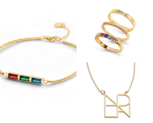 Minimal details, maximum charm 🤍 Mint & Lily shelf. cover photo collage