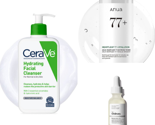 Morning Skincare Routine for Glowing Skin cover photo collage