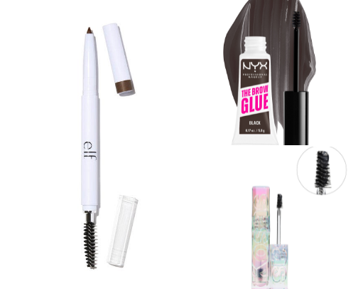 My Go-To Products for Long-lasting Brows. cover photo collage