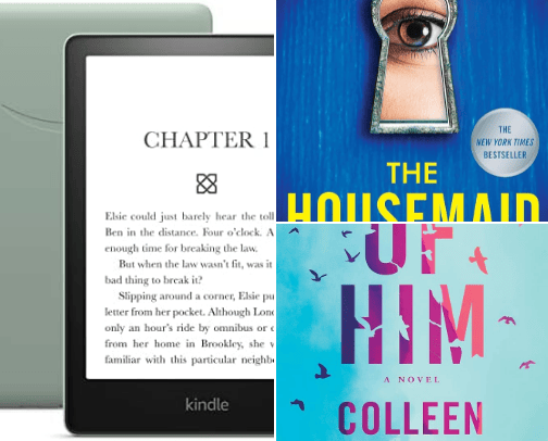 Kindle Obsessed Reads cover photo collage