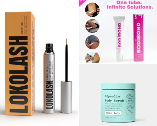 my holy grail products xo cover photo collage