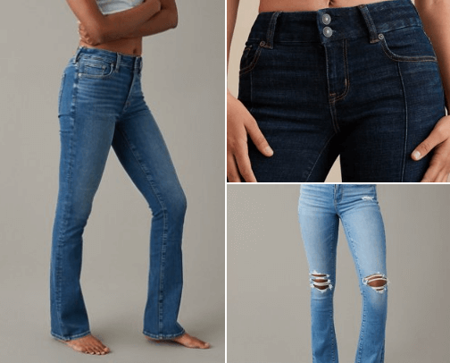 A Fab Collection Of Women's Jeans cover photo collage