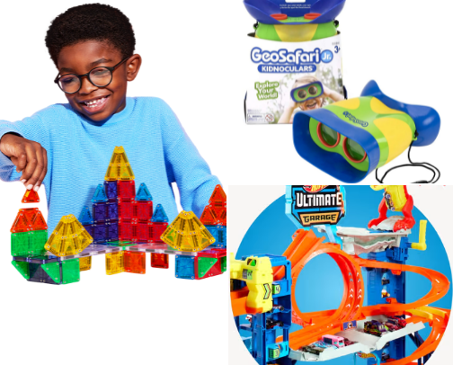 Toys my son loves cover photo collage