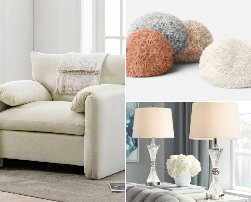 cozy home decor cover photo collage