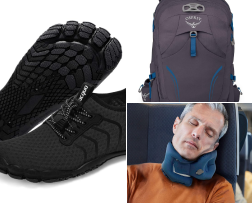 Best travel essentials cover photo collage