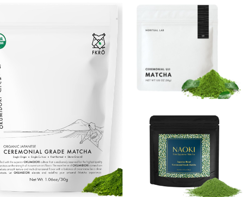 A Matcha Moment cover photo collage