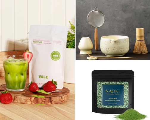 A MATCHA Moment cover photo collage