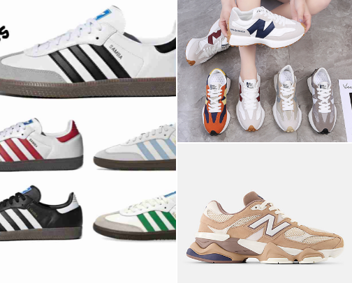Fashion Shoes for Men & Women. cover photo collage