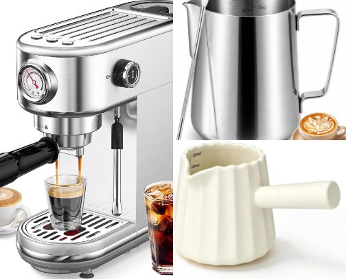 Cafe at home ☕️ cover photo collage