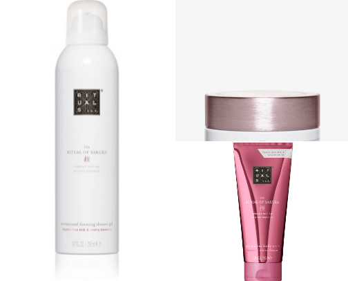 Shower products 🎀 cover photo collage
