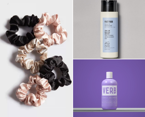 Hair care is self care 🩷 cover photo collage