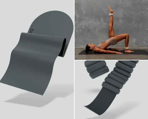 Pilate / hot yoga essentials cover photo collage