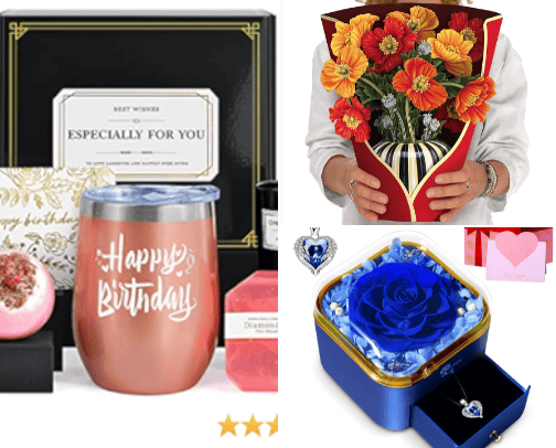 Gifts for Her cover photo collage