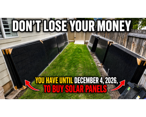 This Law Could TRIPLE Solar Prices. I Bought 36 Panels cover photo collage