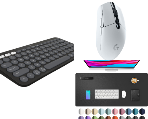 Home & Desk Essentials cover photo collage