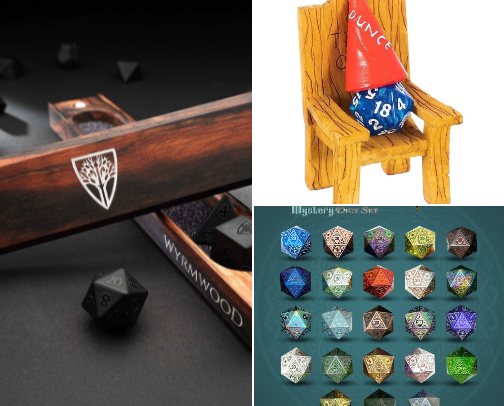 Nerdy: Dungeons & Dragons edition cover photo collage