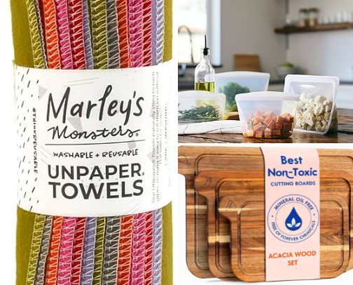 Nontoxic Amazon Eco Finds for Lifestyle & Home cover photo collage