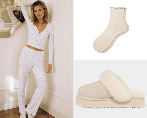 Cozy Winter Night in Outfit cover photo collage