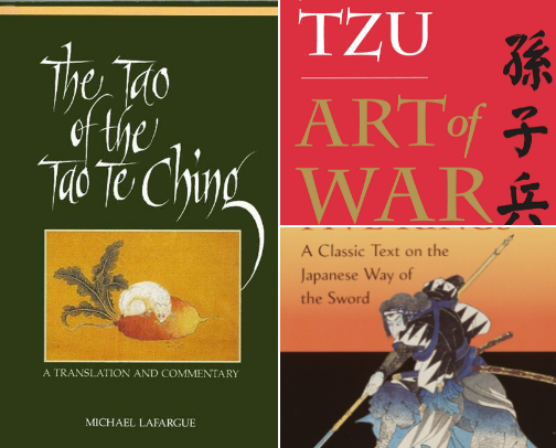Timeless Wisdom: Books on Strategy, Leadership, and Life cover photo collage