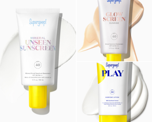 Glow-Protected by Supergoop ✨ cover photo collage