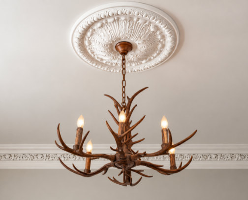 The lighting choices I made for our sandstone, character property! cover photo collage