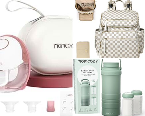 First Time Mom Essentials From A First Time Mom Who’s Learning As She Goes 🩷 cover photo collage