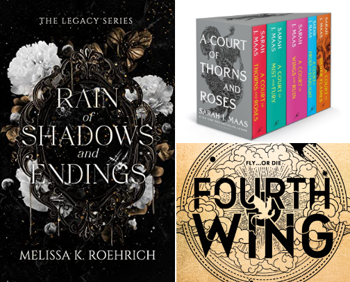 My 6⭐ Reads - Only (Fantasy Romance & Romance) cover photo collage